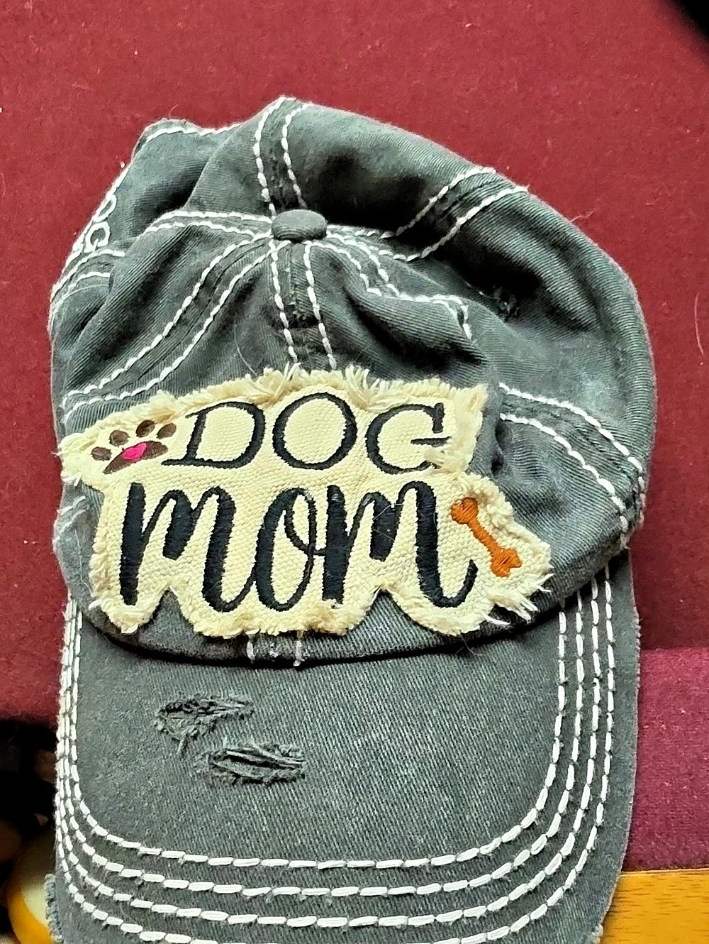 EomensGray Dog Mom Hat